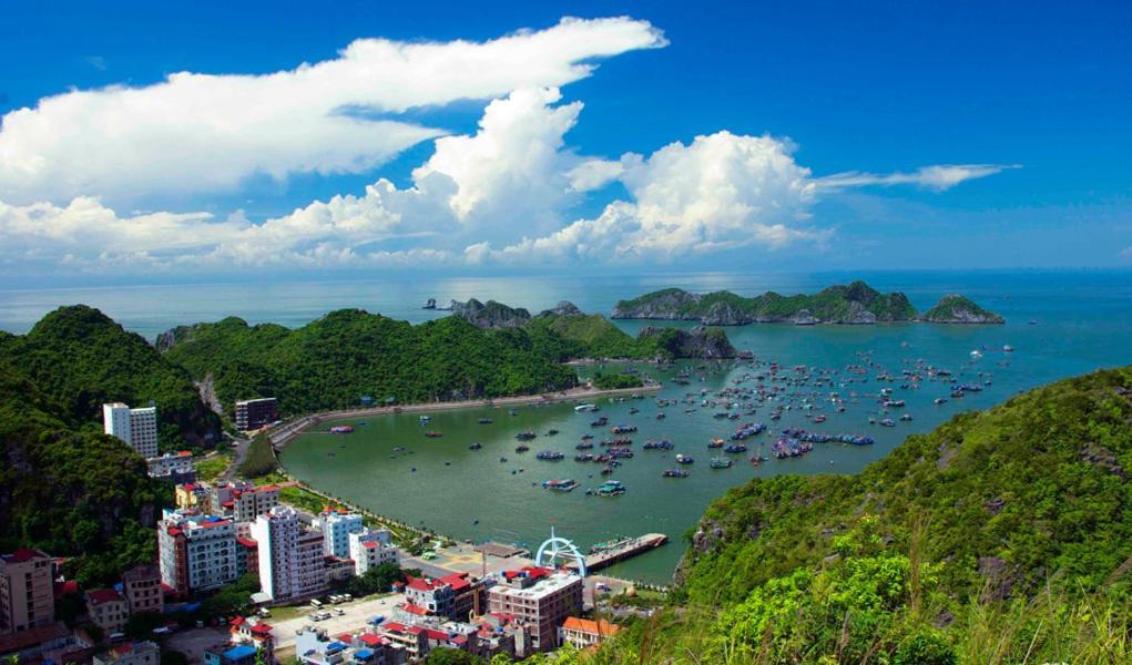Cat Ba Glow Hotel Chan Chau Eksteriør bilde